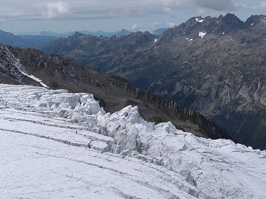 Le glacier du Tour Le glacier du Tour